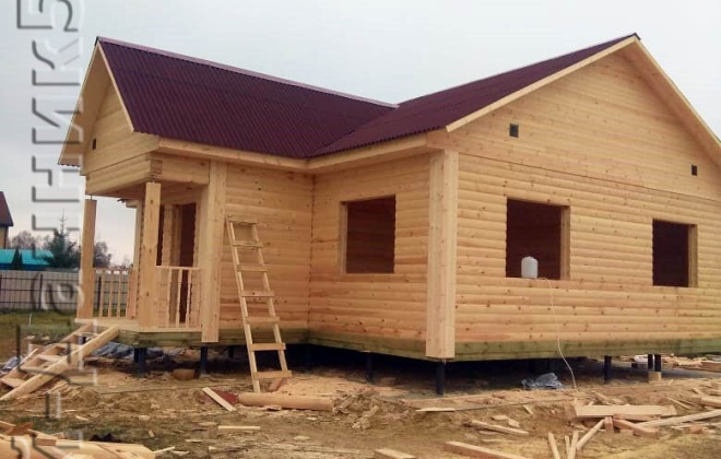 2 Брусовой дом 8×12, 106 м², Московская область, Город Воскресенск (2)